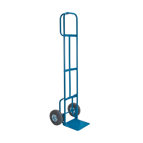 Deluxe Hi-Boy Hand Truck, P-Handle Handle, Steel, 72" Height, 700 lbs. Capacity Auto-Cam