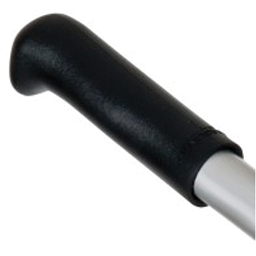 Poign&eacute;e en caoutchouc noir pour diable en aluminium Auto-Cam