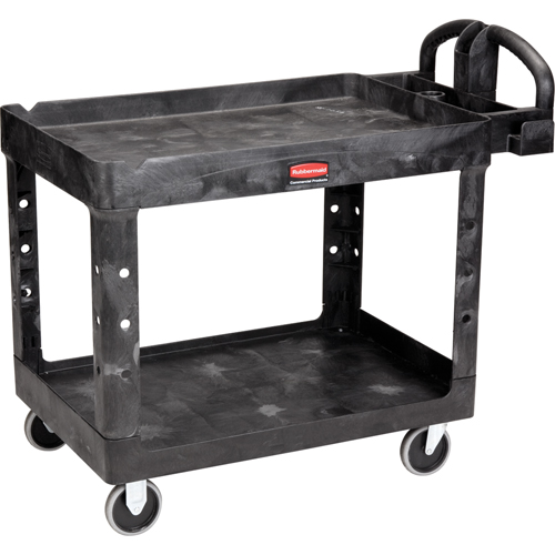 Chariot utilitaire robuste - 4546-00, 2 tiers, 26" x 33-1/4" x 55", Capacit&eacute; 750 lb Auto-Cam