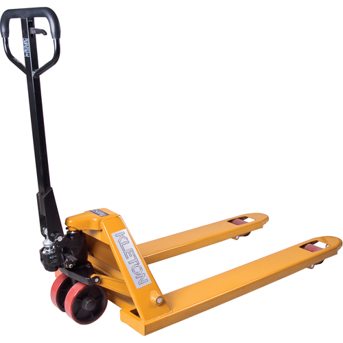 Manual Pallet Truck, Steel, 42" L x 27" W, 5500 lbs. Capacity Auto-Cam