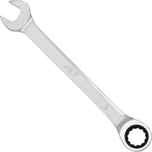 Non-Reversible Long Pattern Ratcheting Combination Wrench, 16 mm, Chrome Finish Auto-Cam