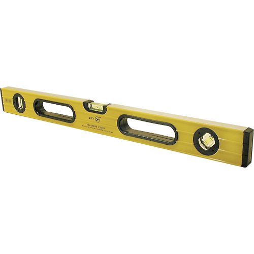 Level, Box, 48" L, Aluminum, 3, Non-Magnetic Auto-Cam