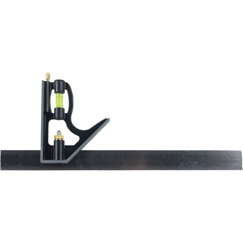 &eacute;querre combin&eacute;e, 12" lo, Acier inoxydable, Ordinaire Auto-Cam