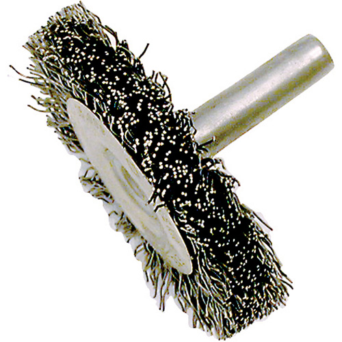 ER200-12 Shaft Mounted Crimped Radial Brush, 2", .012" Fill Auto-Cam