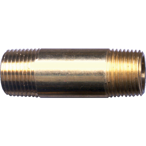 Mamelon long, Laiton, 1/4", NPT Auto-Cam