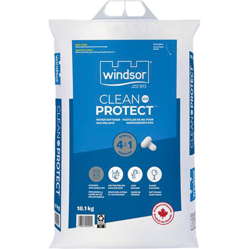System Saver&reg; II Water Softener Salt Pellets, 40 lbs. (18.1 kg), Bag Auto-Cam