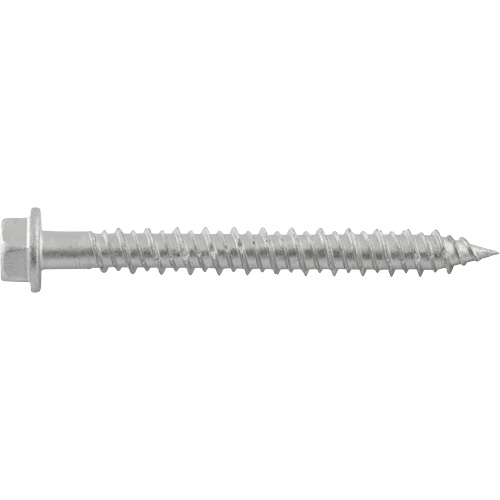 Vis de scellement Aggre-Gator, 1/4" x 1-1/4" lo, Acier inoxydable Auto-Cam