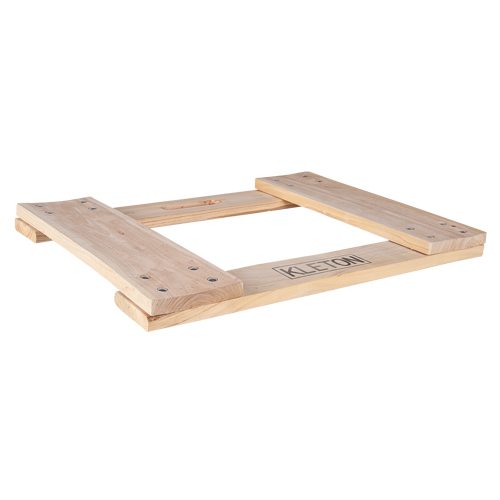 Cadre de socle roulant en bois dur, Roues en Non compris, Capacit&eacute; de 900 lb, 18" la x 24" p x 1,5" h Auto-Cam