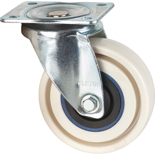 Sandwich Casters, Swivel, 5" (127 mm), Nylon, 440 lbs. (199.58 kg.) Auto-Cam