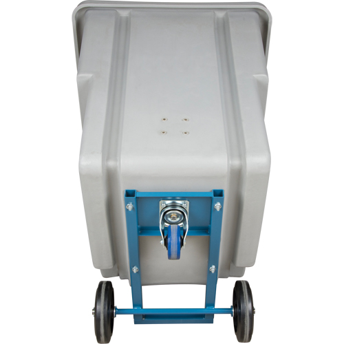 Tilt Truck, Polyethylene, 0.625 cu. yd., 500 lbs. Load Capacity Auto-Cam