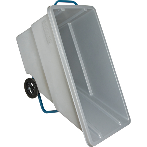 Chariot basculeur en acier, Poly&eacute;thyl&egrave;ne, 0,625 vg³, Capacit&eacute; de charge de 850 lb Auto-Cam