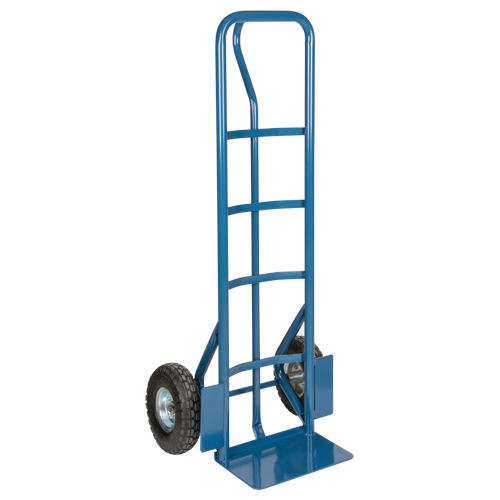 Heavy-Duty Hand Truck, P-Handle Handle, Steel, 50-3/4" Height, 800 lbs. Capacity Auto-Cam