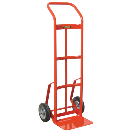 Hand Truck with Reinforced Noseplate - 156RN-HB, Continuous Handle, Steel, 51" Height, 800 lbs. Capacity Auto-Cam