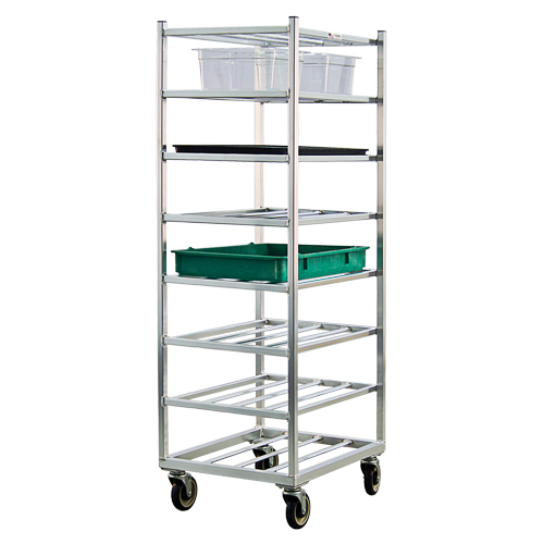Chariot &agrave; tablettes, 8 Tiers, 20-7/8" la x 67" h x 27" p, Capacit&eacute; 600 lb Auto-Cam
