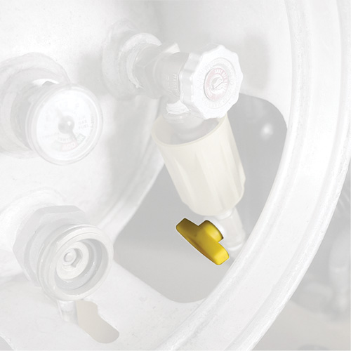 Soupape de s&eacute;curit&eacute; au propane pour chariot &eacute;l&eacute;vateur Auto-Cam