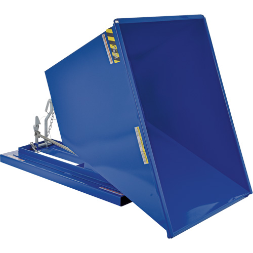 Conteneur autobasculeur, Acier, 1 vg³, Bleu Auto-Cam