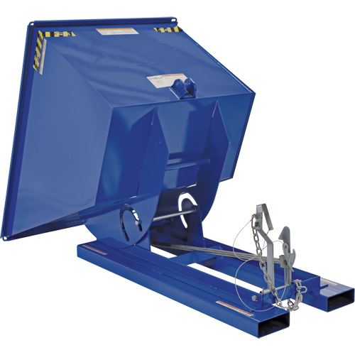 Conteneur autobasculeur, Acier, 1 vg³, Bleu Auto-Cam