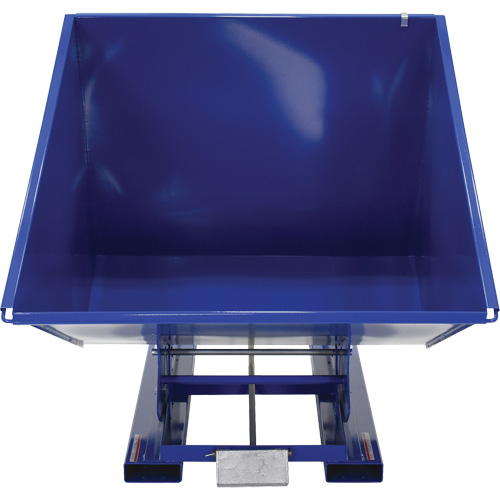 Conteneur autobasculeur, Acier, 2 vg³, Bleu Auto-Cam