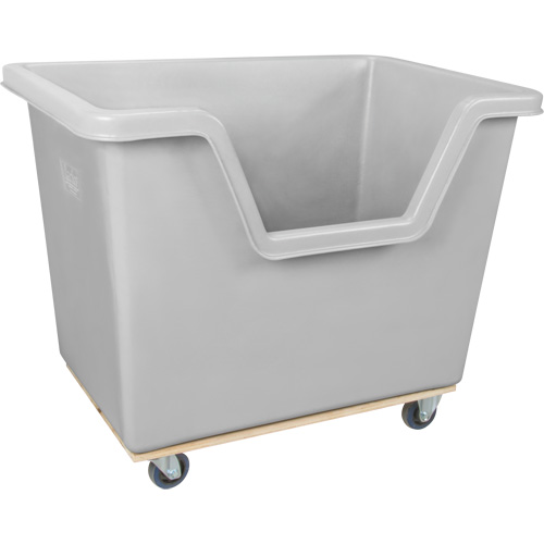 Easy Access Box Truck, Polyethylene, 45-3/4" L x 31-1/4" W x 37-3/4" H, 22 cu. ft. Volume, 1000 lbs. Capacity Auto-Cam