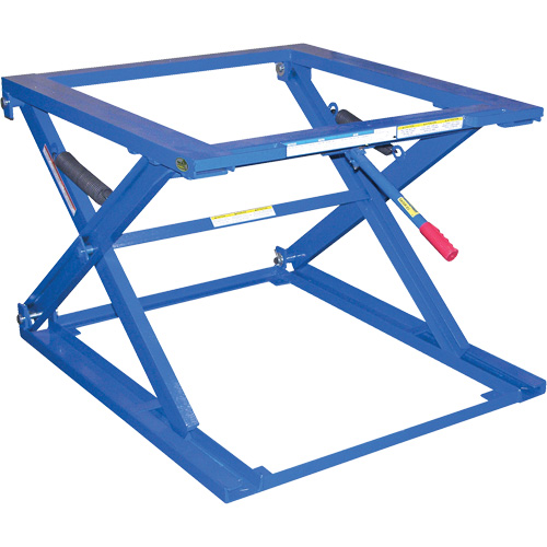 Adjustable Pallet Stand, 42-1/2" L x 40" W, 5000 lbs. Cap. Auto-Cam