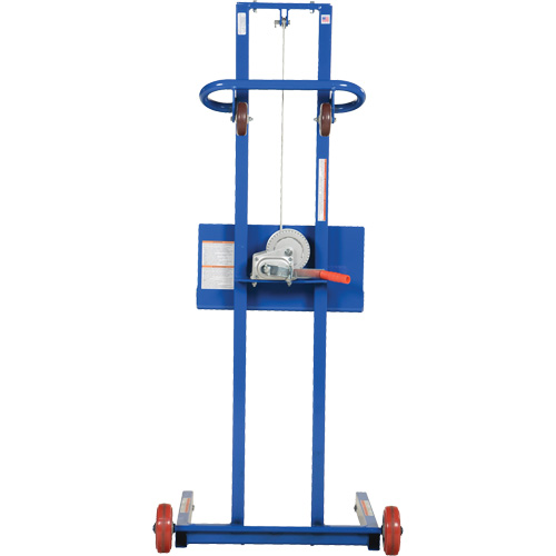 Low Profile Lite Load Lift, Hand Winch Operated, 400 lbs. Capacity, 55" Max Lift Auto-Cam