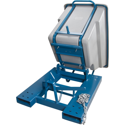 Conteneurs autobasculeurs, Poly&eacute;thyl&egrave;ne, 5/8 vg³, Gris Auto-Cam