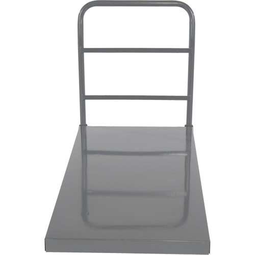 Platform Truck, 48" L x 24" W, 2000 lbs. Capacity, Rubber Casters Auto-Cam