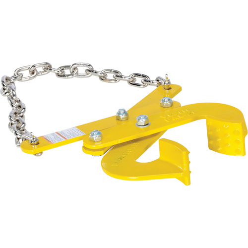 Double Scissor Pallet Puller, 25 lbs. Weight, 4" Jaw Opening, 5000 lbs. Pulling Capacity, 2-3/4" Jaw Height Auto-Cam