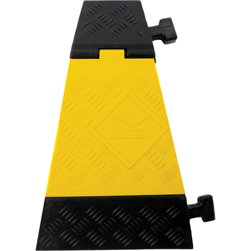 Protecteur de c&acirc;ble tourne-&agrave;-gauche robuste Powerhouse, 3 canaux, 12" lo x 19,75" la x 3" h Auto-Cam