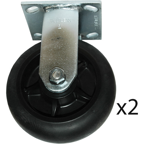 Platform Truck Rigid Casters Auto-Cam