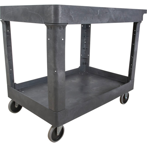 Chariot utilitaire pour l'entretien, 2 tiers, 24-5/8" x 32-1/2" x 40", Capacit&eacute; 550 lb Auto-Cam