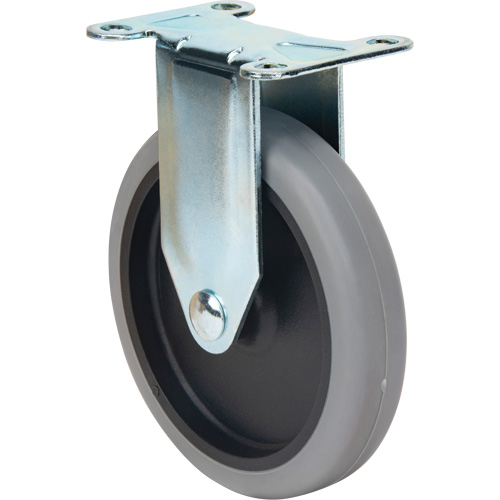 Ensemble de roulettes de rechange, 5" (127 mm), Caoutchouc TPR, 500 lb (226,7 kg) Auto-Cam