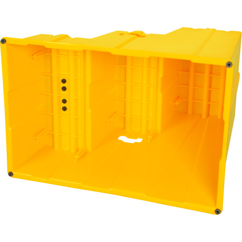 Industrial Step Stool, 3 Steps, 34-13/16" x 22-7/16" x 28-1/2" High Auto-Cam