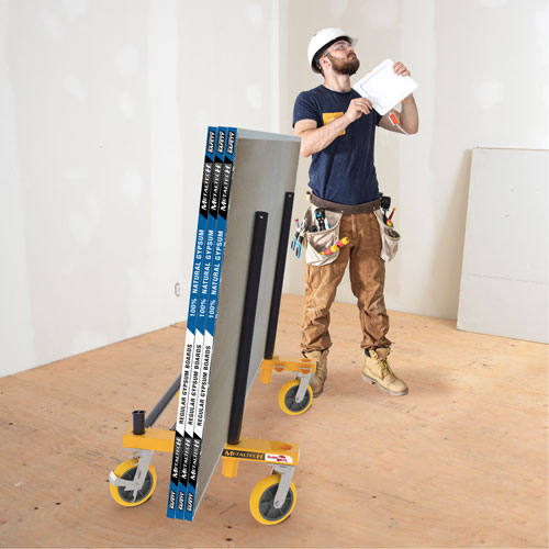 Buildman H-Cart Multi-Use Drywall Cart Auto-Cam
