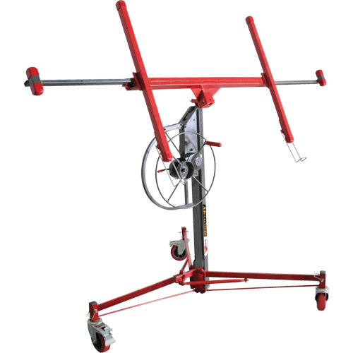 Appareils de levage pour panneaux de cloisons s&egrave;ches Bulidman Auto-Cam