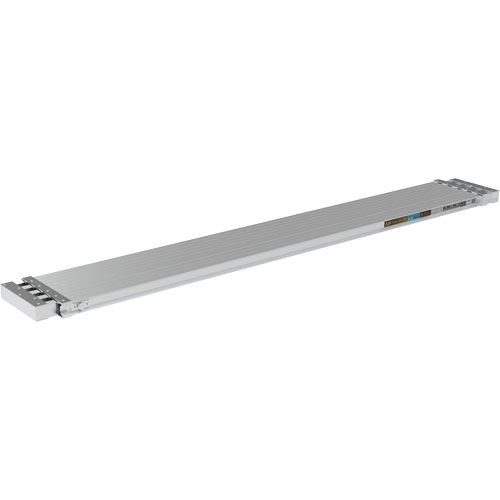 Telescoping Work Plank, 156" W x 12" D, 250 lbs. Capacity, Knocked Down Auto-Cam