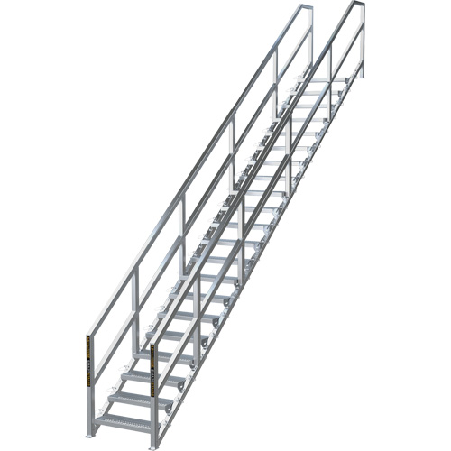 Syst&egrave;me d'escalier modulaire pour la construction de 17-21 marches SmartStairs, 157-1/2" ha Auto-Cam