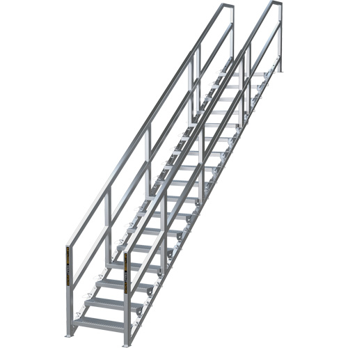 Syst&egrave;me d'escalier modulaire pour la construction de 17-21 marches SmartStairs, 157-1/2" ha Auto-Cam