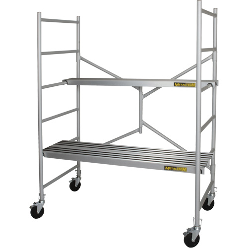 &eacute;chafaud portable Alu Series, Cadre Aluminium, 29" p x 72" h Auto-Cam