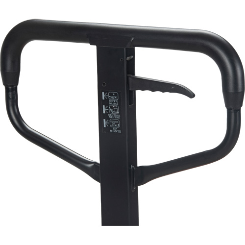 Low Profile Hydraulic Pallet Trucks, 48" L x 20.5" W, 3300 lbs. Cap. Auto-Cam