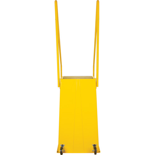 Industrial Step Stool, 4 Steps, 44" x 22-1/4" x 65-1/8" High Auto-Cam