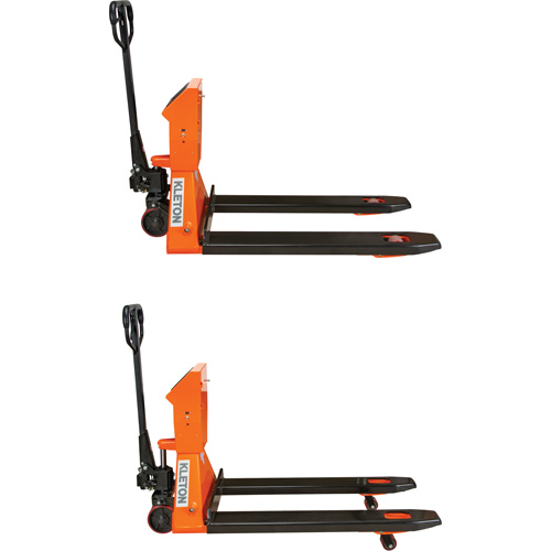 Transpalette &agrave; balance num&eacute;rique, 44,5" lo x 27,75" la, Capacit&eacute; de 4400 lb Auto-Cam