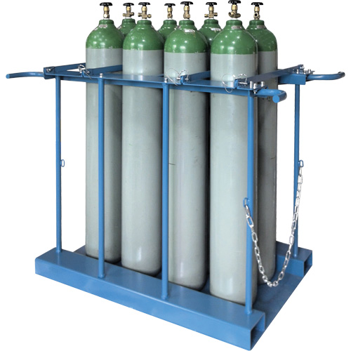 Support de rangement pour 8 cylindres pour chariot &eacute;l&eacute;vateur Auto-Cam