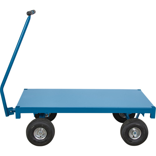 Outdoor Platform Wagon Truck, 30" W x 60" L, 1000 lbs. Capacity Auto-Cam