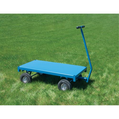 Outdoor Platform Wagon Truck, 30" W x 60" L, 1000 lbs. Capacity Auto-Cam