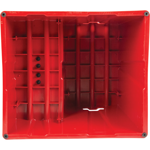 Escabeau industriel, 2 marches, 26" x 22-7/16" x Hauteur 19-11/16" Auto-Cam