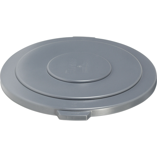 Couvercles ronds Brute, Couvercle plat, Plastique/Poly&eacute;thyl&egrave;ne, Convient aux contenants 26-1/2" dia. Auto-Cam