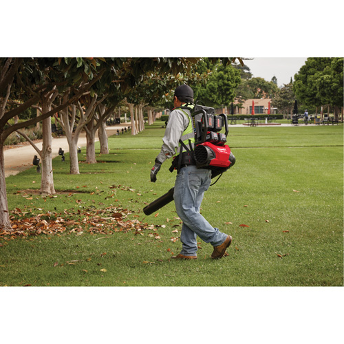 Ensemble souffleur dorsal &agrave; deux piles M18 FUEL (outil seulement), 18 V, Vitesse d'air 155 mi/h, &agrave; pile Auto-Cam