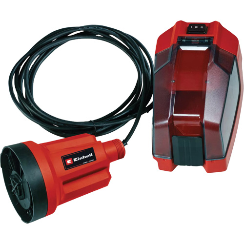 Cordless Clean Water Submersible Pump (Tool Only), 18 V, 1188 GPH Auto-Cam
