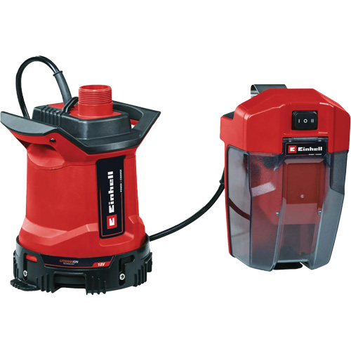 Cordless Clean & Dirty Water Submersible Pump (Tool Only), 18 V, 1849 GPH Auto-Cam
